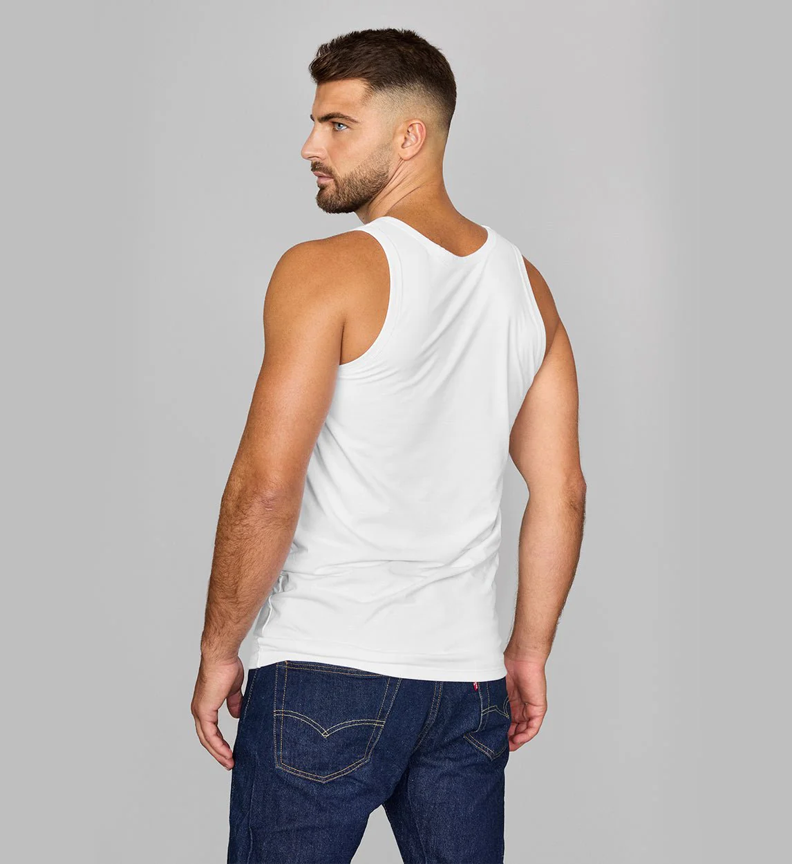 Camiseta Tirantes Antisudor Blanco - Image 3