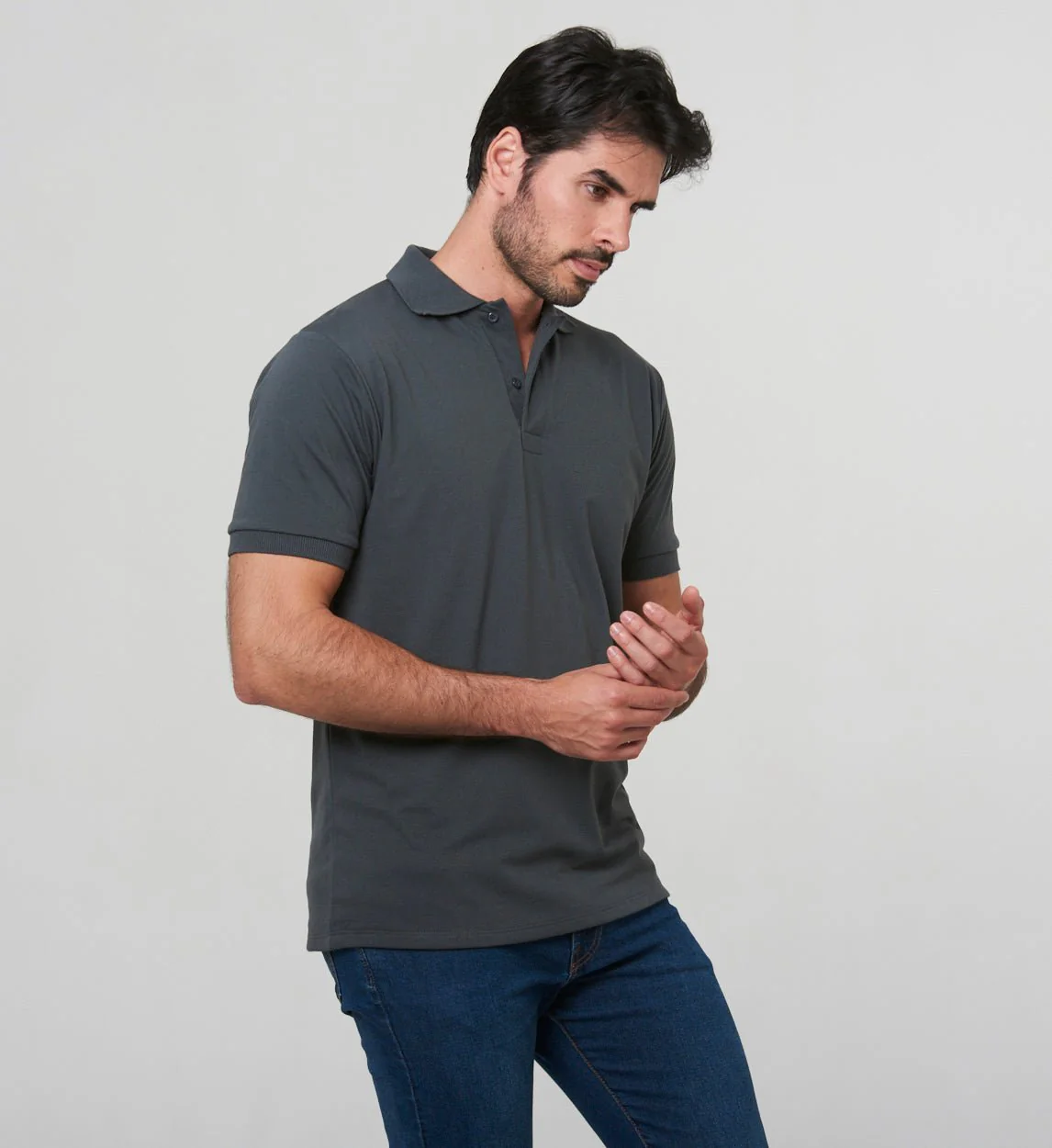 Polo Antisudor Grafito - Image 3